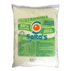 Albumina Pura Natural - 500g (Saltos)