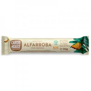 Alfarroba com Banana - 30g / Unidade (Carob House)