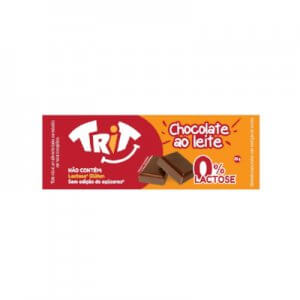Chocolate ao leite 0% Lactose 25g (Trit)